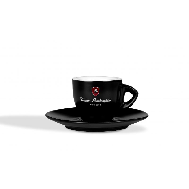 NESPRESSO Set Glass Vertuo TWO each Espresso Cup and& Saucer Brand New mug