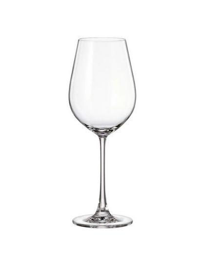 Bohemia Crystal Red Wine Glasses 6pcs 220ml 