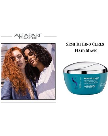 Alfaparf Milano Semi Di Lino Curls Multi-Benefit Oil for Wavy and Curly  Hair - Hydrates and Nourishes - Reduces Frizz - Humidity and Thermal