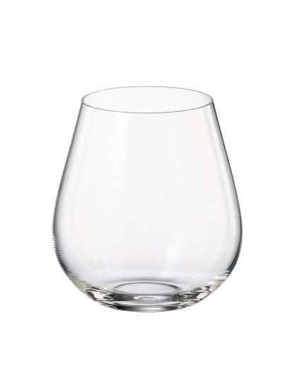 6 Bohemia Crystal glasses for whiskey "Columbus"