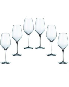 6 кристални чаши за бяло вино "Авила"