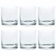 6 Bohemia Crystal whiskey glasses "Origami"