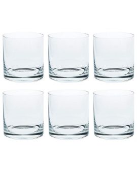 6 Bohemia Crystal whiskey glasses "Origami"