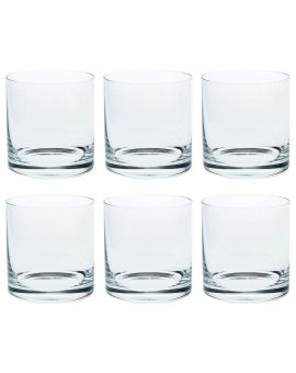 6 Bohemia Crystal whiskey glasses "Origami"
