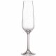6 Bohemia Crystal  Champagne glasses "Fiora Tori"