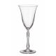 6 bohemia crystal glasses for Red wine "Parus" 350 ml