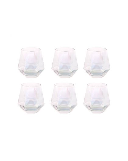 6 glasses and decanter for whisky
