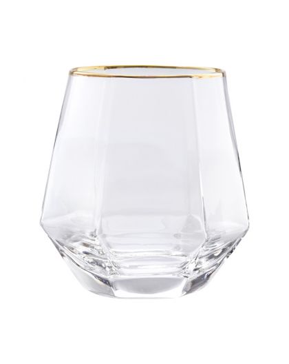 6 glasses and decanter for whisky