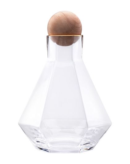 6 glasses and decanter for whisky