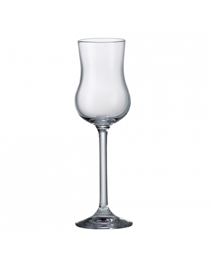 6 Bohemia Crystal Liquor glasses "Colibri"