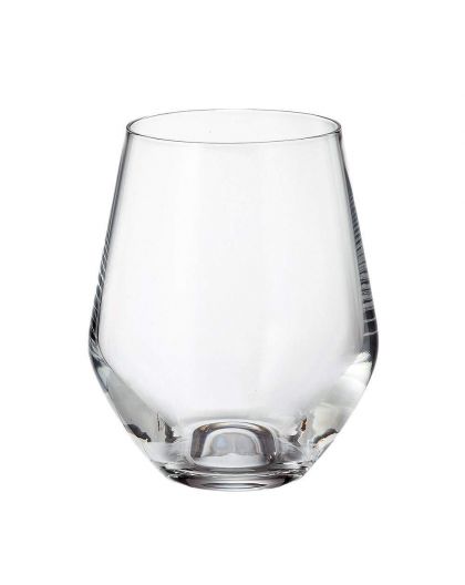 6 Bohemia Crystal glasses for whiskey "Grus"