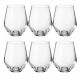 6 Bohemia Crystal glasses for whiskey "Grus"