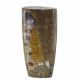 Порцеланова ваза от серията "Целувката" на златен фон - 22cm