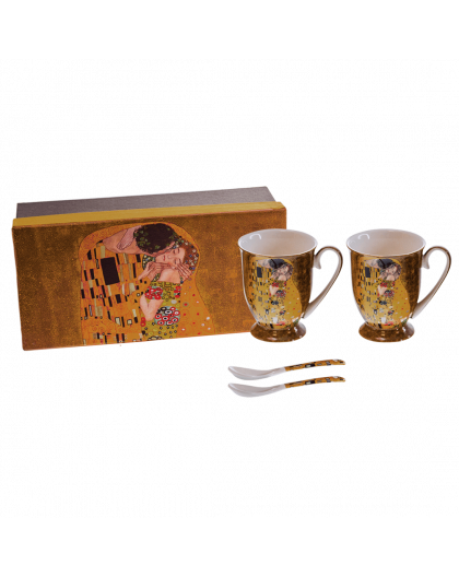 Комплект чаши за чай от серията Целувката