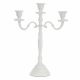 Candlestick white, 3 candles