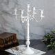 Candlestick white, 5 candles