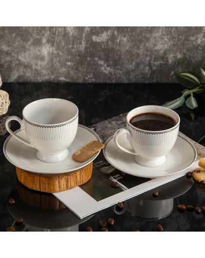 Set of two coffee cups "The Delicato" 190ml