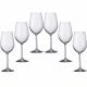 6 кристални чаши за червено вино "Колибри" 450 мл