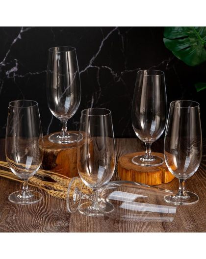 Bohemia Beer glasses from the Colibri series
