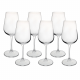 6 кристални чаши за бяло вино "Стрикс" 360мл