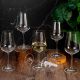 6 bohemia crystal white wine glasses "Strix" 360ml