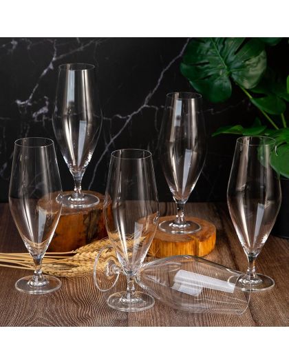 Bohemia Beer glasses from the Gavia series