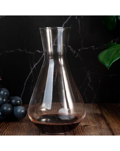Bohemia crystal decanter for wine "Fringilla"