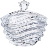 Bohemia Crystal Купа с капак "Уейв" 22cm