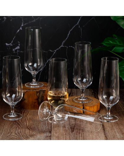 Bohemia Beer glasses from the Strix series