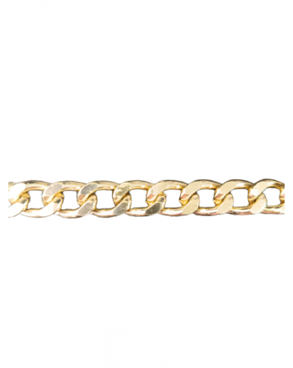 Eyewear chain in gold color with zircons