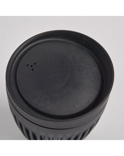 HuskeeCup Range 12oz Cup & Lid Charcoal