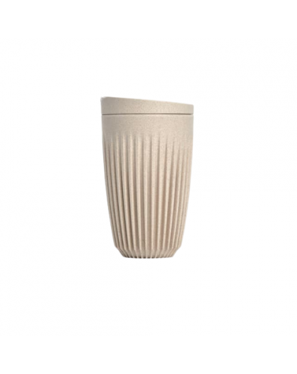 HuskeeCup Range 12oz Cup & Lid Natural