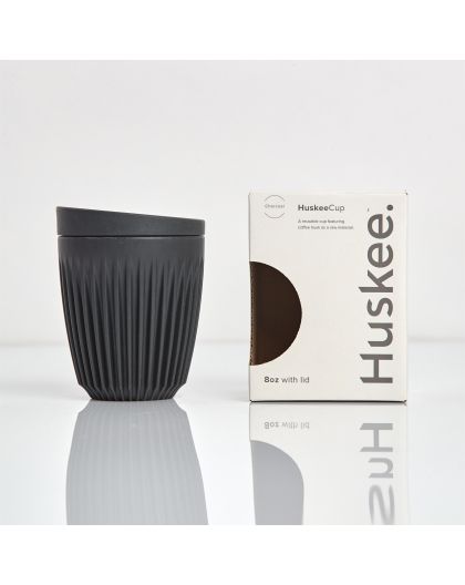 Чаша за кафе Huskee Cup 8oz Charcoal