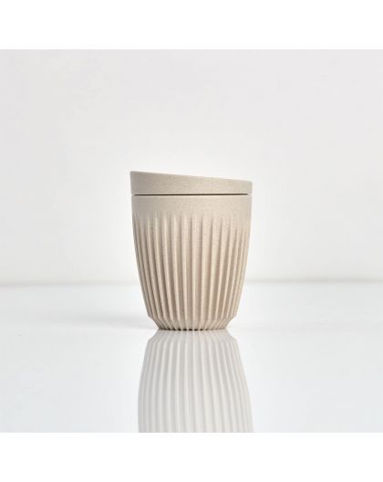 HuskeeCup Range 8oz Cup & Lid Natural