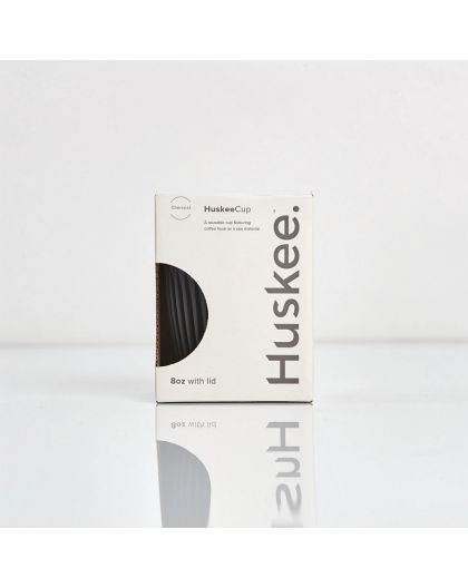 HuskeeCup Range 6oz Cup & Lid Charcoal