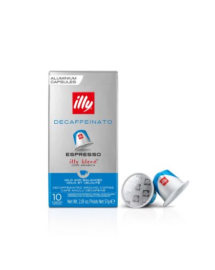 Illy Decaffeinated coffee capsules Nespresso compatible