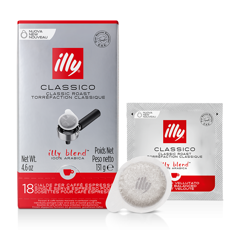 Every week bedding pattern Illy Coffee Classico 18 E.S.E. PODS - Vip Shop Italy
