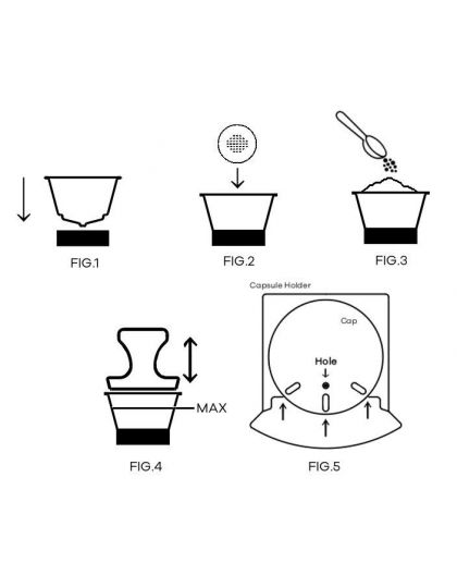 Madama Refillable Dolce Gusto capsule complete kit
