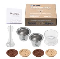 Madama Многократно стандарт зареждаща се капсула за Неспресо машина