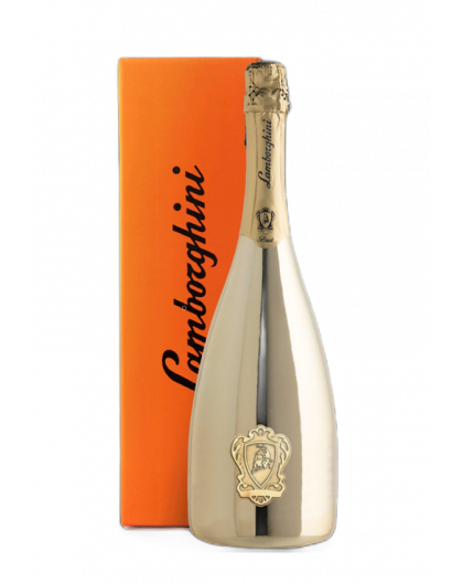 Lamborghini sparkling wine Brut Pinot Chardonnay GOLD
