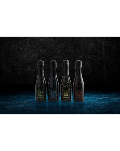 Lamborghini: 4 Sparkling Brut Mini Fluo 200ml