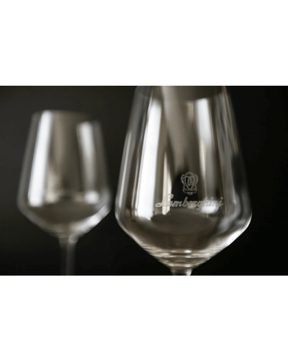 Lamborghini Crystal glasses for wine