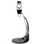 Wine aerator on stand