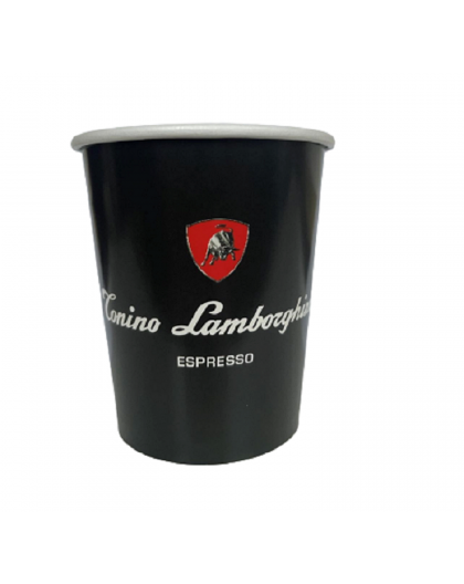 50 paper cups double wall Tonino Lamborghini