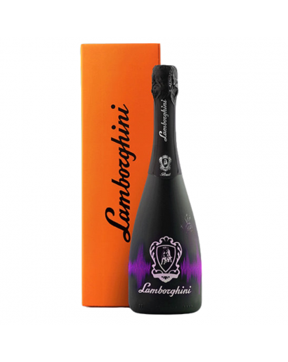Lamborghini sparkling wine DJ LUMINOUS Brut