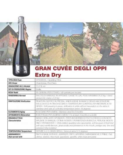 Spumante  Chardonnay - Pinot Noir Villa Oppi 1524