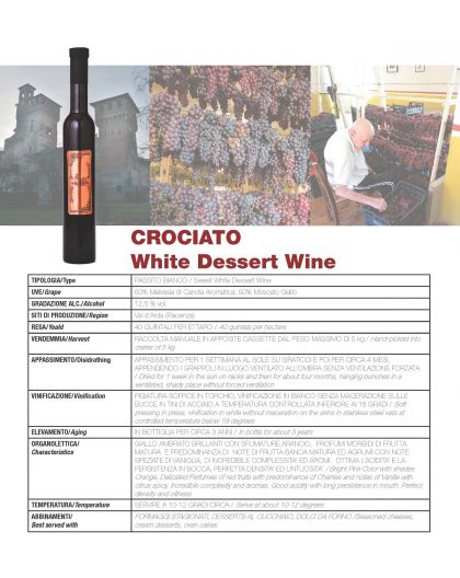 PASSITO BIANCO - Sweet White Dessert Wine - Villa OPPI 1524