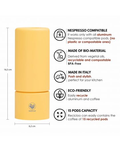 Recicloo WayCap – Recycler Nespresso Aluminum Capsules