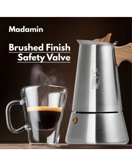 Madamin, Moka Pot, 4 Cups