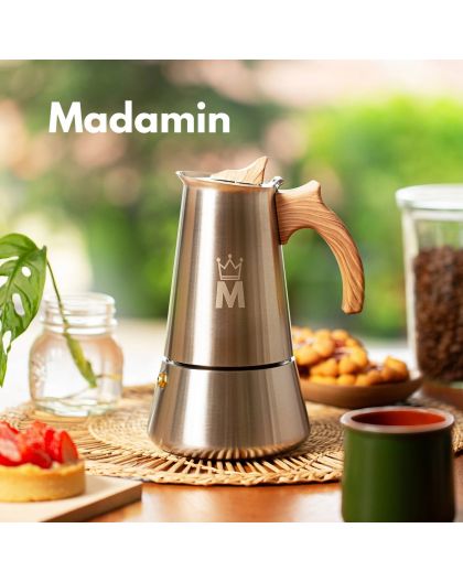 Madamin, Moka Pot, 4 Cups